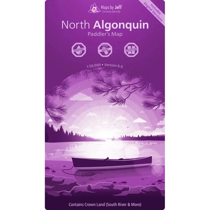 North Algonquin Paddling Map