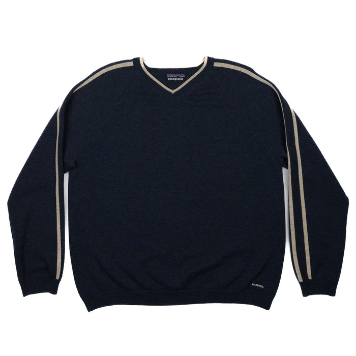 Men's Wool Cask V-Neck Sweater