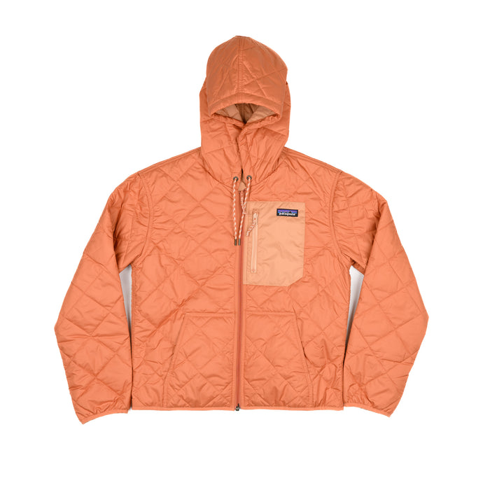 Women's Diamond Quilted Bomber Hoody