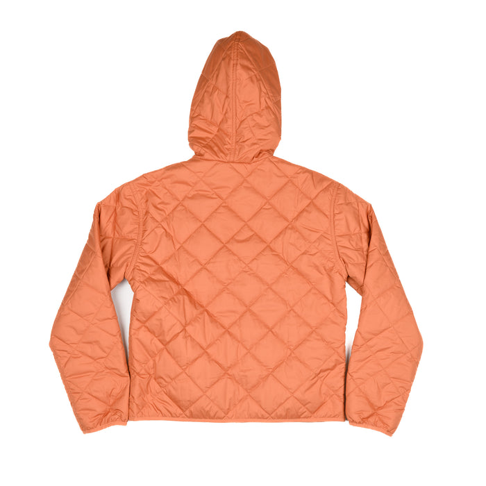 Women's Diamond Quilted Bomber Hoody
