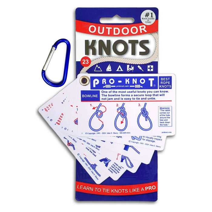 Knot Tying Cards - Outdoor Knots