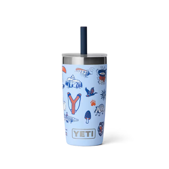 Rambler Jr. 295 ml / 10 oz Tumbler  WITH SILICONE STRAW LID