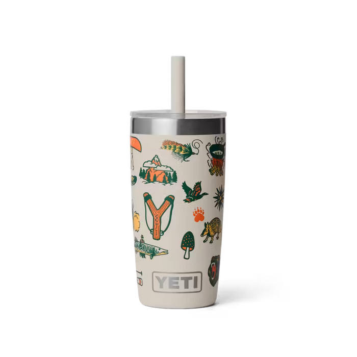 Rambler Jr. 295 ml / 10 oz Tumbler  WITH SILICONE STRAW LID