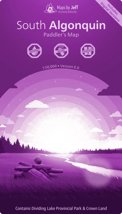 South Algonquin Paddling Map