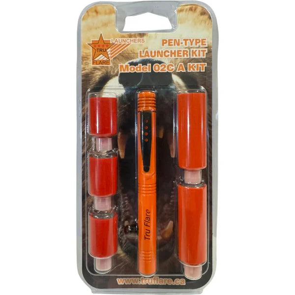 TRU FLARE LAUNCHER KIT C/W 3 FLARES & 2 BEARBANGERS