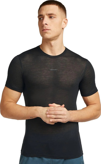 Men's Merino Blend 75 Cool-Lite Featherlight SS Crewe