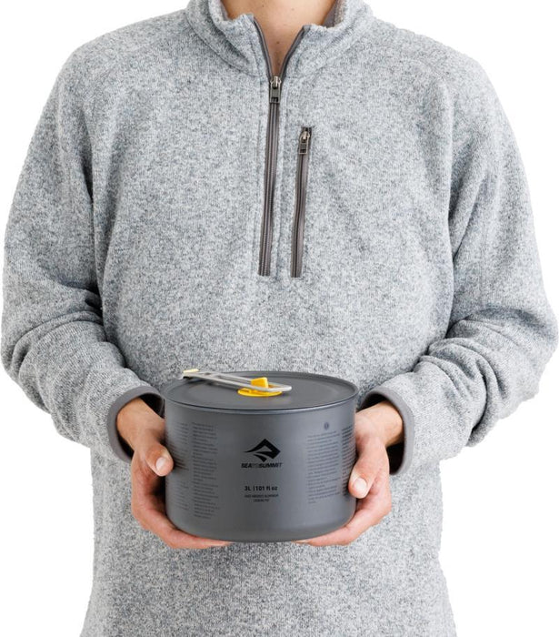 Frontier Ul Pot - 3L - Hard Anodised Grey