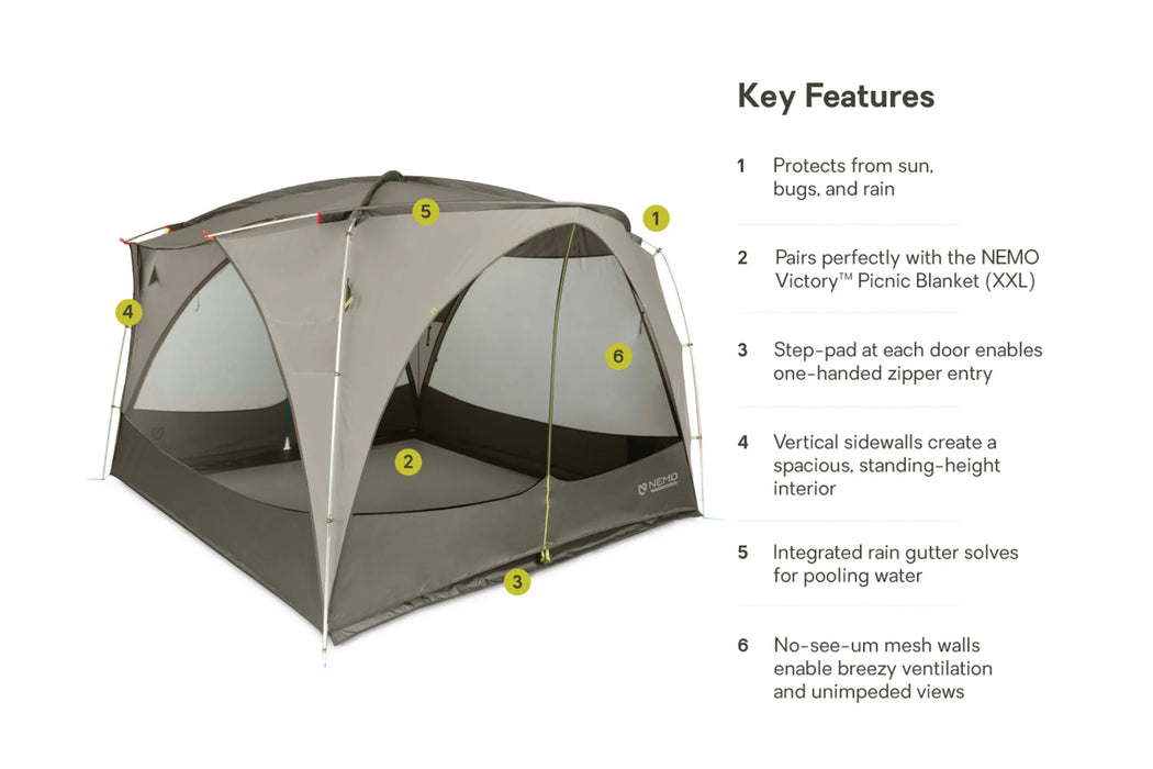 Victory Screenhouse Camp Shelter