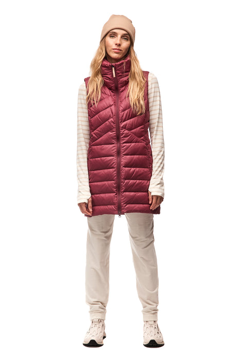 Kapa Sleeveless Full Zip Tunic