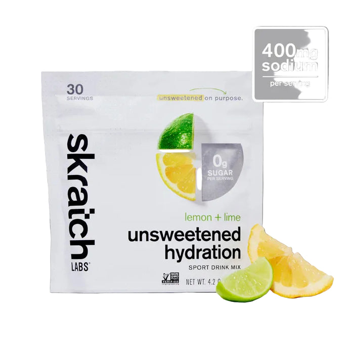 Hydration Unsweetened - Lemon + Lime (120g)