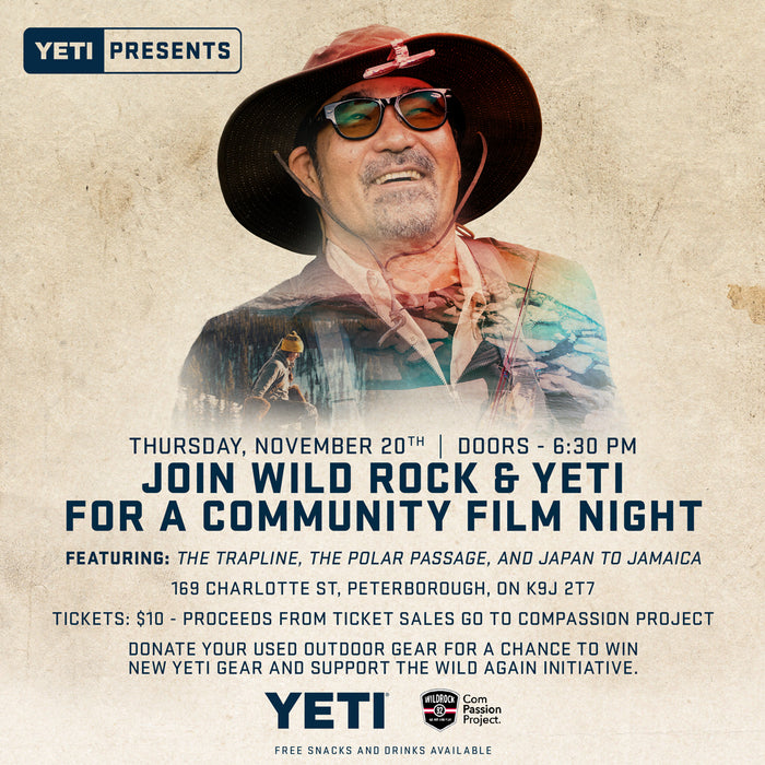 YETI Presents: A Community Film Night with Wild Rock