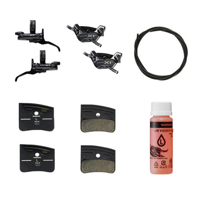 DEORE XT 4-PISTON BRAKE UPGRADE KIT BL-M8200 & BR-M8220