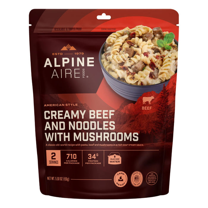 Creamy Beef & Noodles W/Mushroom