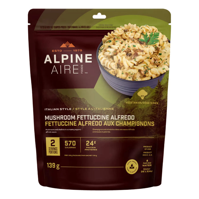 Wild Mushroom Fettucine Alfredo