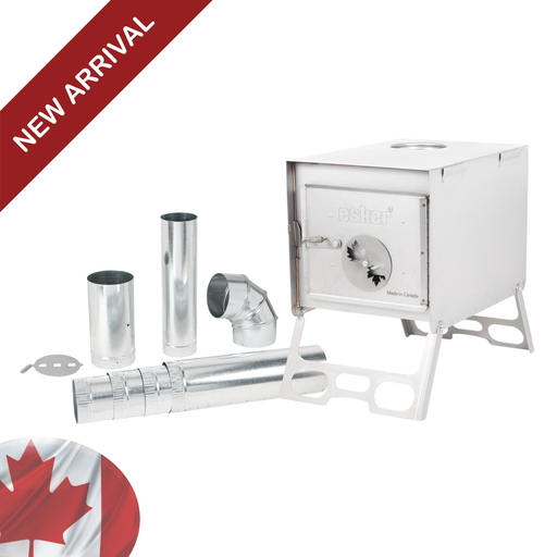 Esker Baffin-2 stove set on a white background