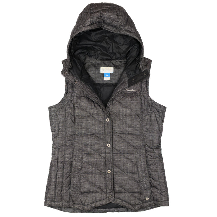 Women's Down Hooded Vest