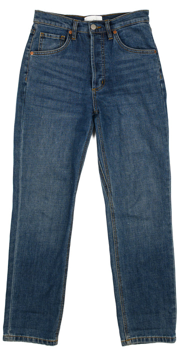 Women's Midweight Performance Denim High Rise Straight Jean