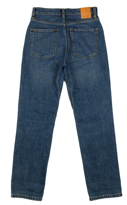 Women's Midweight Performance Denim High Rise Straight Jean