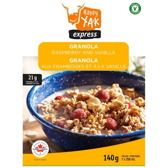 Raspberry And Vanilla Granola