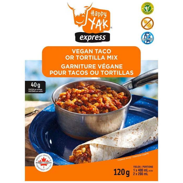 Vegetarian Taco and Tortilla Mix