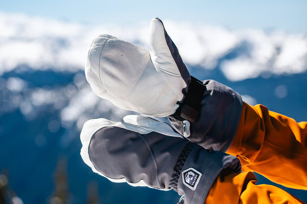 Army Leather Heli Ski - mitt