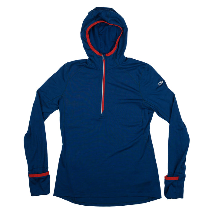 Women's Rush Ls Half-Zip Merino Hoodie