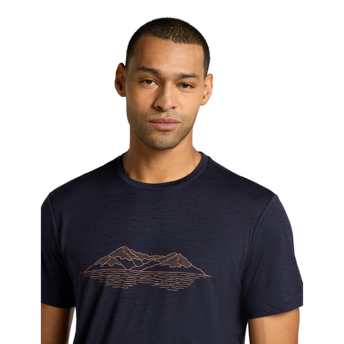 Men's Merino 150 Tech Lite SS Tee Pukaki Reflected