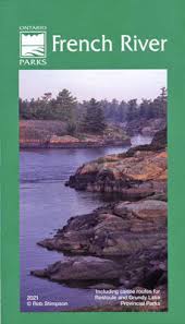 Ontario Parks French River Canoe Route Planning Map WP