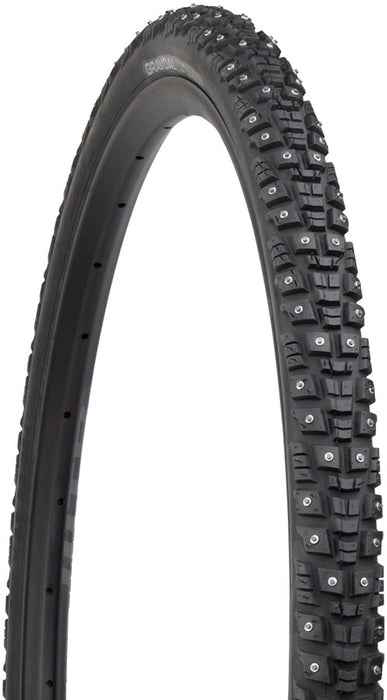 Gravdal Tire - 650b x 38, Clincher, Wire, Black, 33 TPI, 240 Carbide Steel Studs