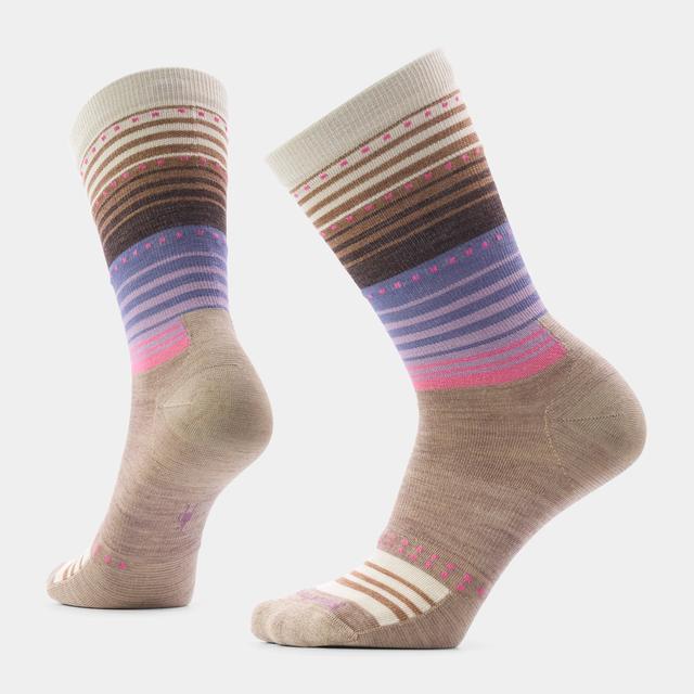 Unisex Everyday Stitch Stripe Crew Socks