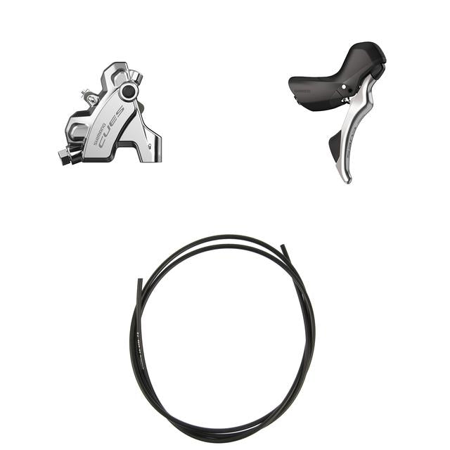 ST-U6030 CUES DISC BRAKE SET - SILVER