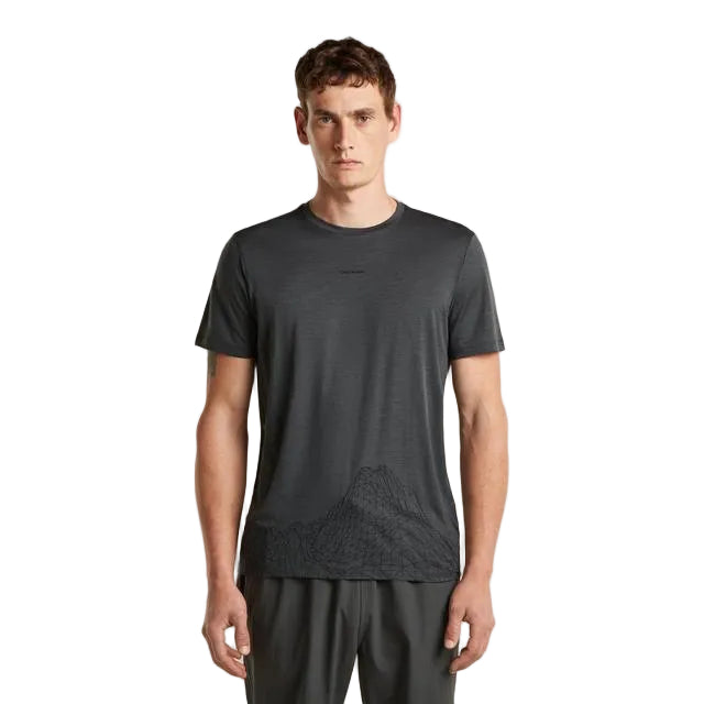 Men's Merino 150 Tech Lite Short Sleeve Tee 3D Mapping
