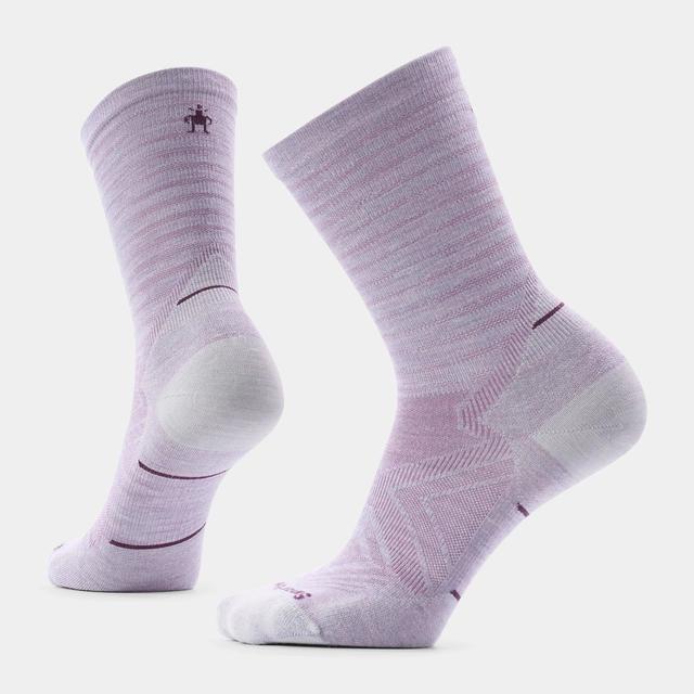 Women's Run Pattern Crew Socks