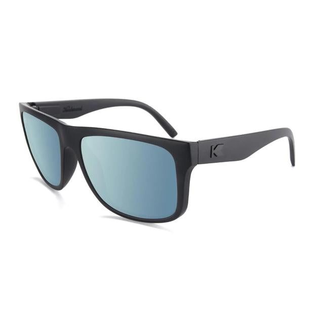 Matte Black on Black / Sky Blue Torrey Pines Polarized Sunglasses