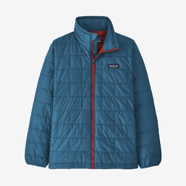 Kid's Nano Puff Brick Quilt Jacket