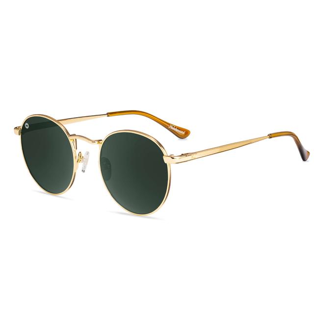 Gold / Aviator Green Love & Haights Sunglasses