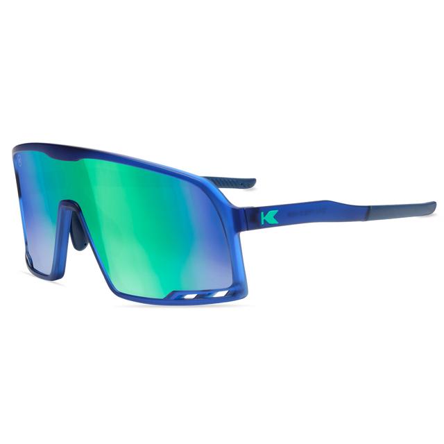 Rubberized Navy / Mint Campeones Sunglasses