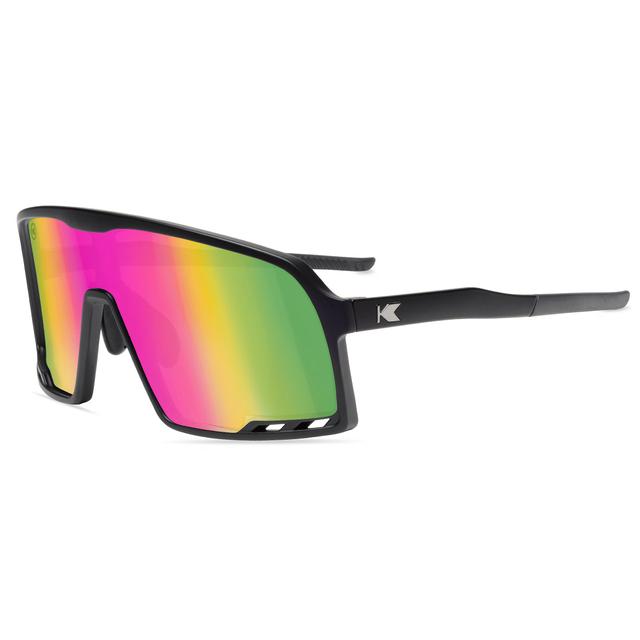 Rainbow on Black Campeones Sunglasses