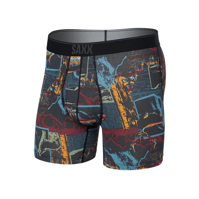 Men's Quest Quick-Dry Mesh Open Fly Boxer Briefs