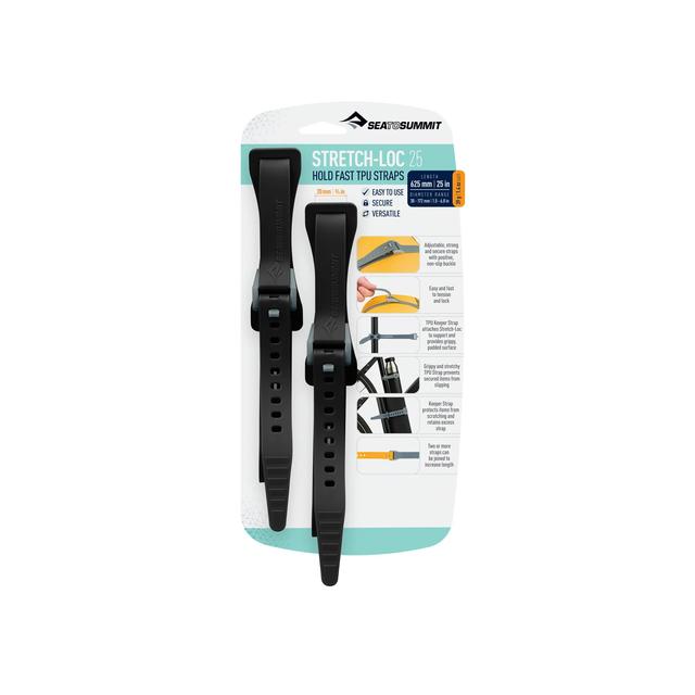 Stretch-Loc TPU Straps 25: 625 mm (25") x 20 mm (3/4") - 2 Pack