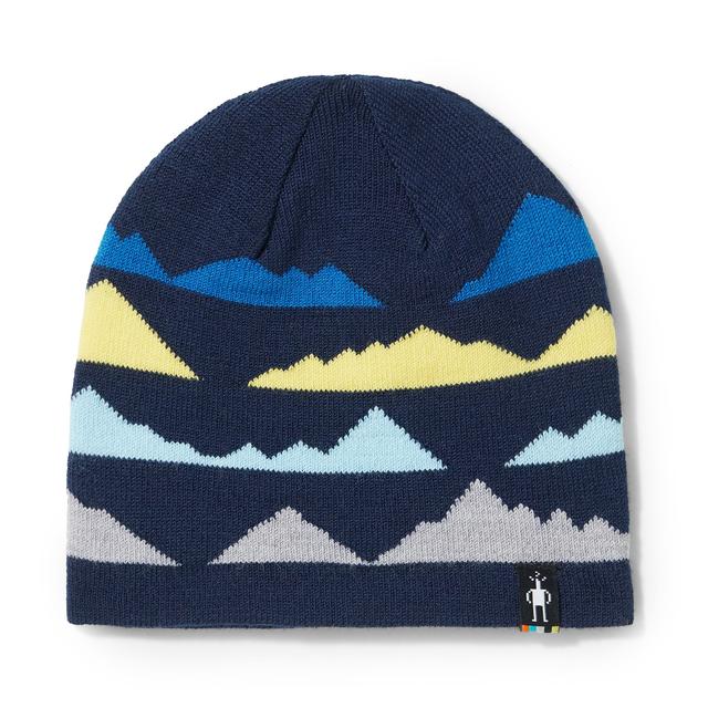 Unisex Mountain Pattern Reversible Beanie Hat