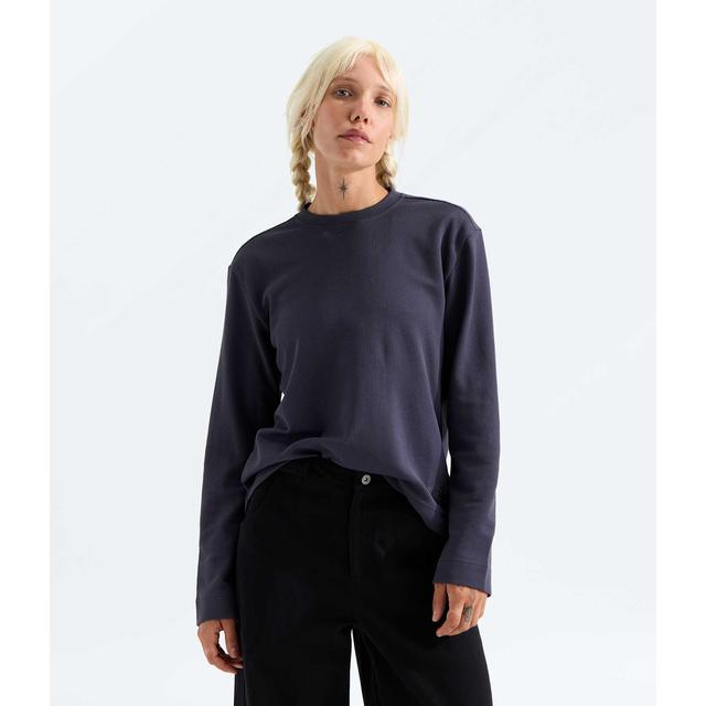 Women's Ridge Path Waffle Long-Sleeve Crew