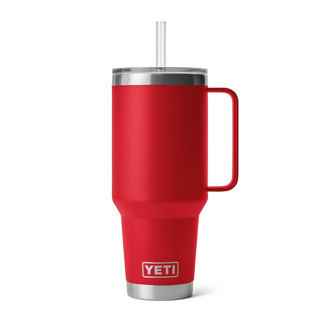 Rambler 1.2 L Straw Mug - Rescue Red