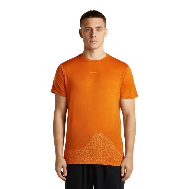 Men's Merino 150 Tech Lite Short Sleeve Tee 3D Mapping