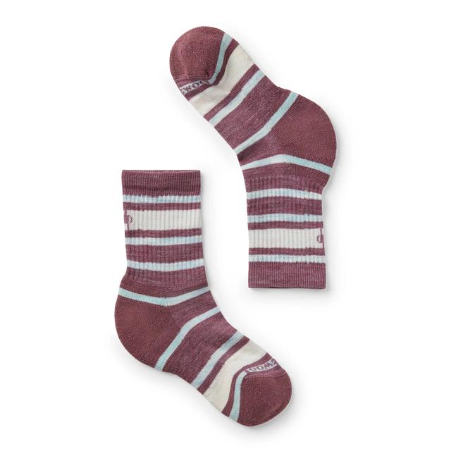 Kids' Hike Striped Crew Socks