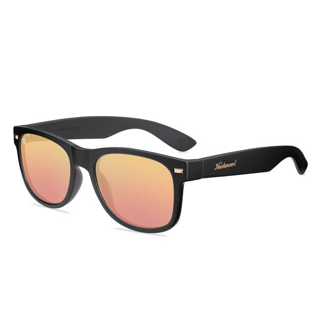 Matte Black / Rose Gold Fort Knocks Sunglasses From Knockaround