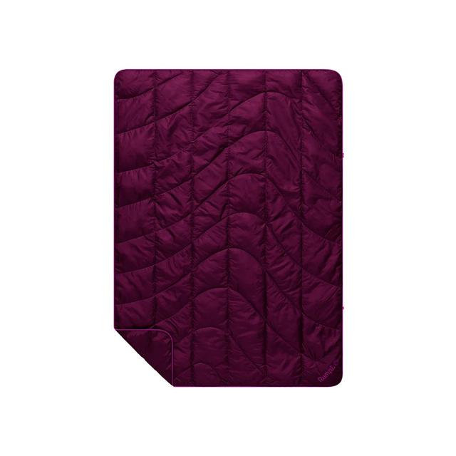 Travel Puffy Blanket - Plum