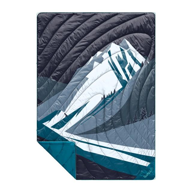 Rumpl Original Puffy Blanket | Midnight Mountain Peak