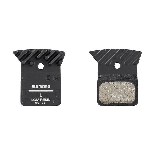 L05A-RF RESIN PAD W/FIN & SPRING, 1 PAIR