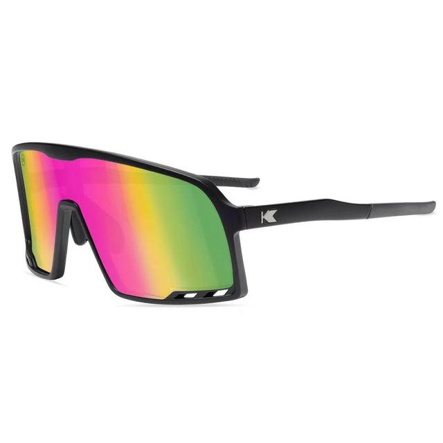 Rainbow on Black Campeones Sunglasses